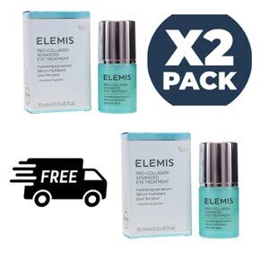 ELEMIS Pro-Collagen Advanced Eye Serum 15ml – Anti-Aging Eye Care(pack of 2)